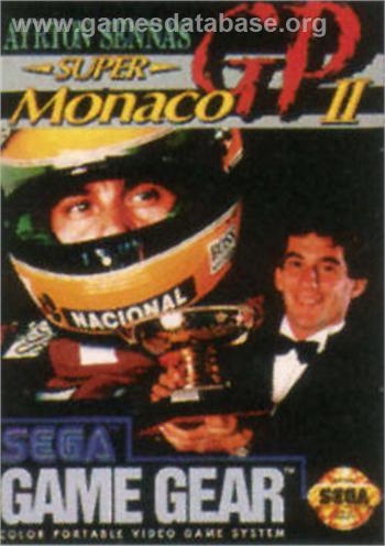 Cover Ayrton Senna's Super Monaco GP II for Game Gear